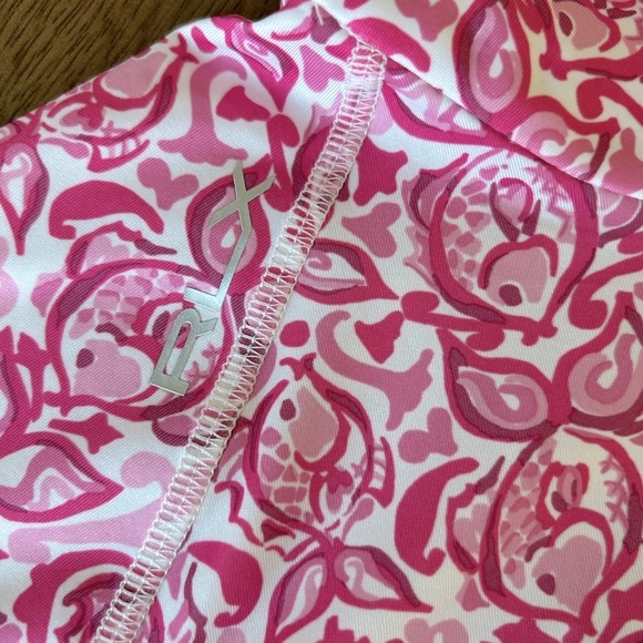 Ralph Lauren RLX Golf Pink Fish Quarter-Zip Jersey Pullover Size S NWT - Picture 6 of 10